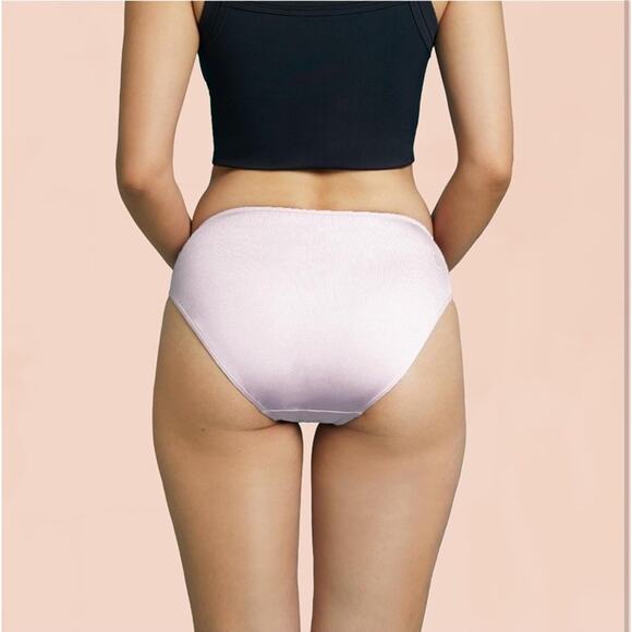 Slick Chicks Brief Panty Side-Fastening Adaptive Size Medium 2 Pack Black White - Picture 4 of 8